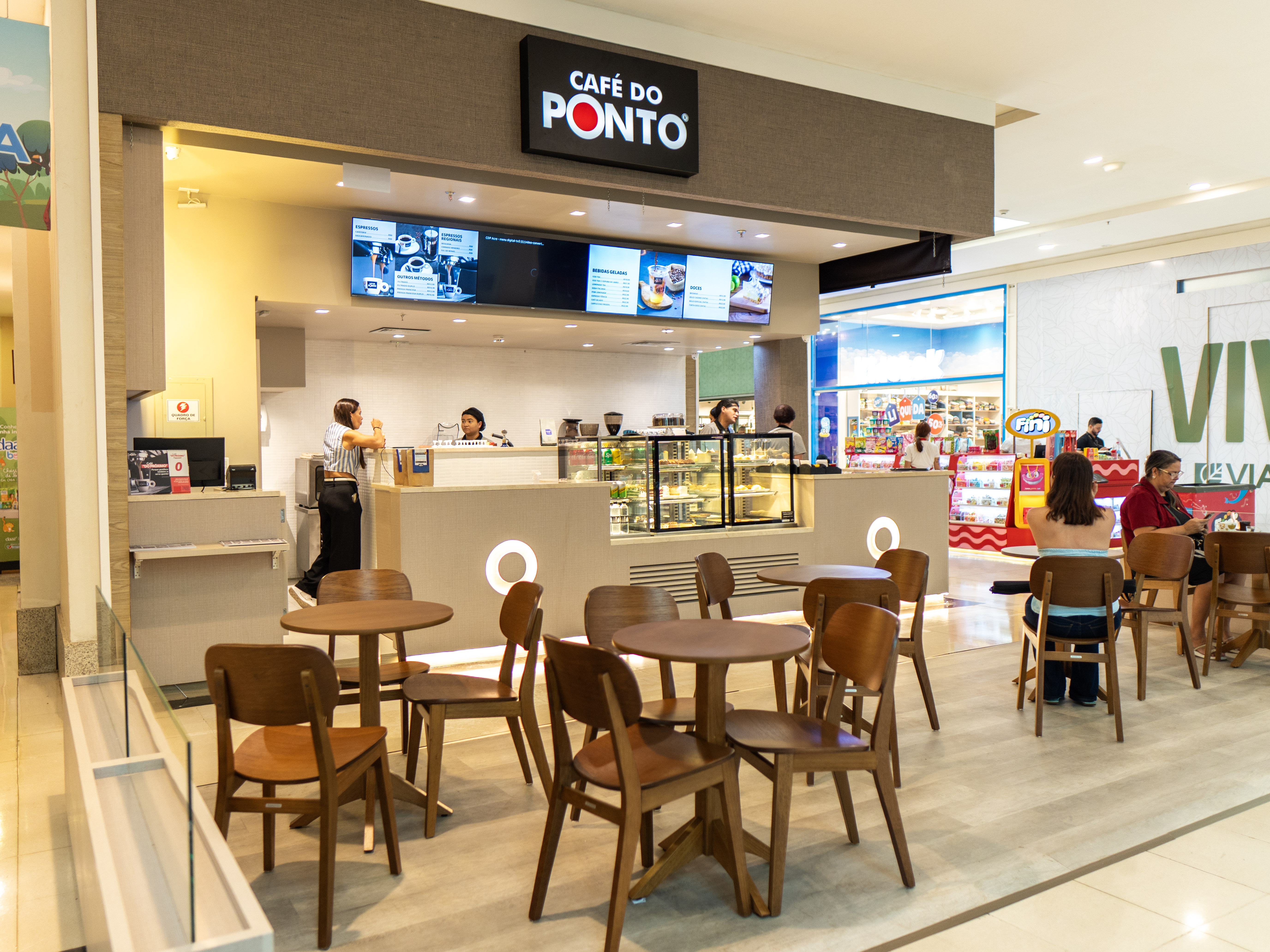 Logo da loja café do ponto