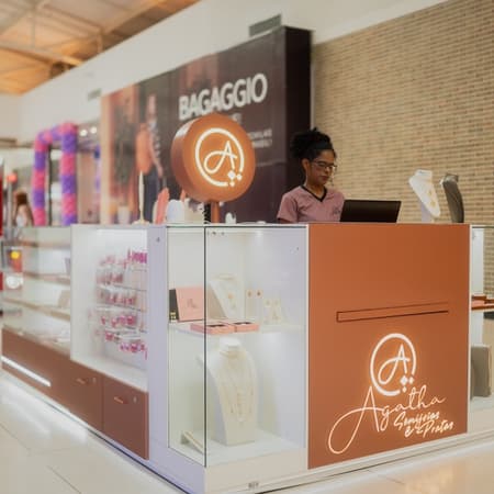 Logo da loja agatha pratas e semi joiais