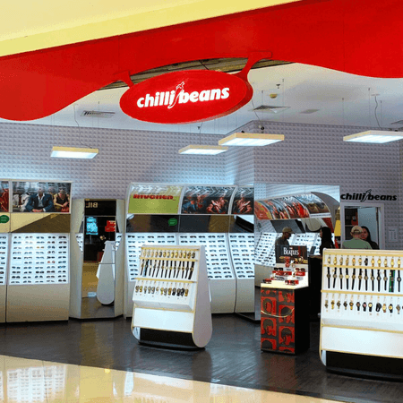 Logo da loja chilli beans