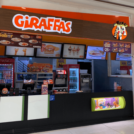 Logo da loja giraffa´s
