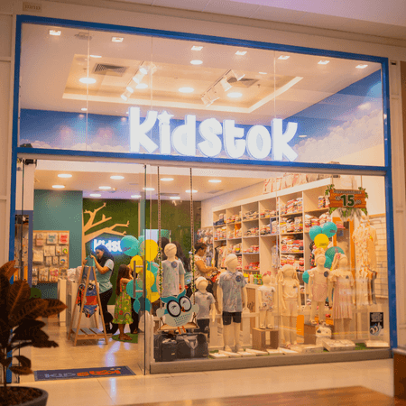 Logo da loja kid stok