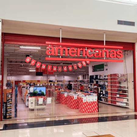 Logo da loja lojas americanas