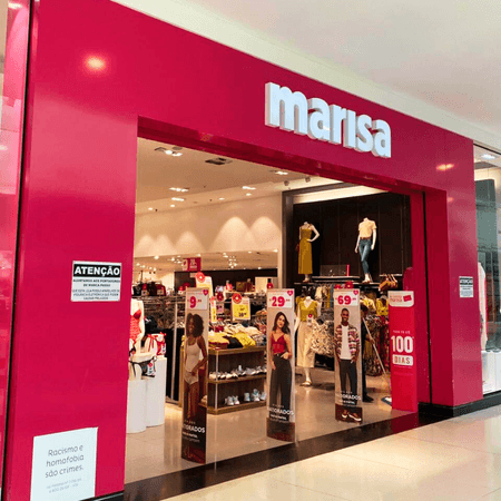 Logo da loja marisa