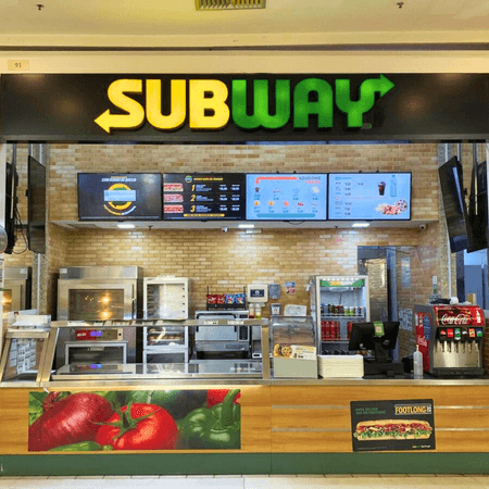 Logo da loja subway