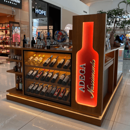 Logo da loja adega nascimento