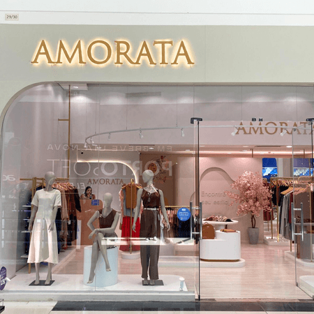 Logo da loja amorata