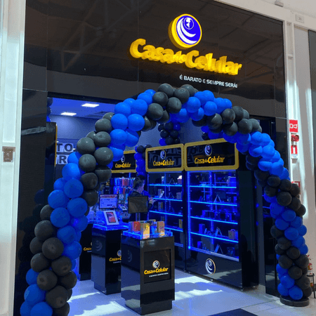 Logo da loja casa do celular