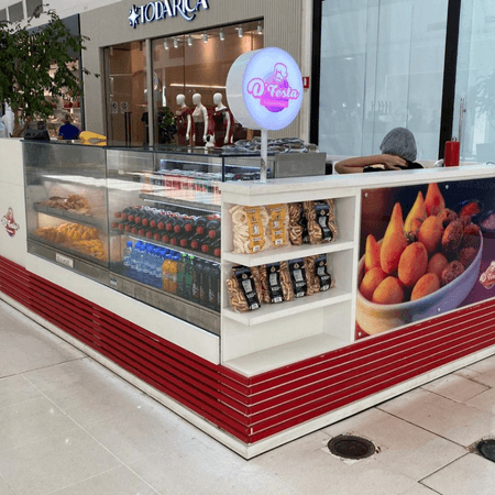 Logo da loja d´festa salgadinhos