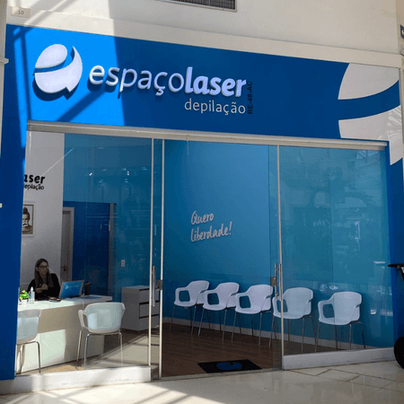 Logo da loja espaço laser