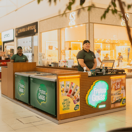 Logo da loja frutos de goiás