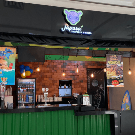 Logo da loja jupará choperia