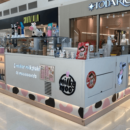 Logo da loja milky moo