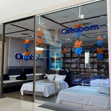 Logo da loja colchoes ortobom