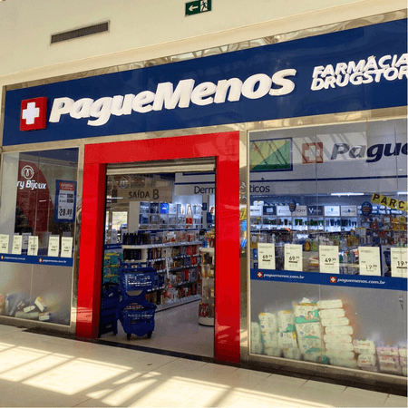 Logo da loja farmacias pague menos