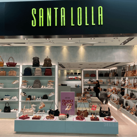 Logo da loja santa lolla