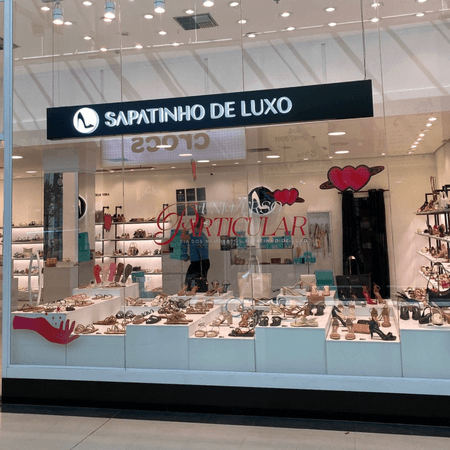 Logo da loja sapatinho de luxo